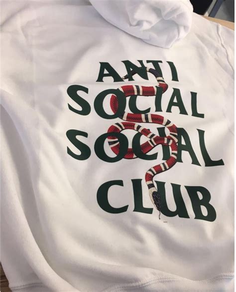 gucci anti social social club hoodie|Anti Social Club t shirts.